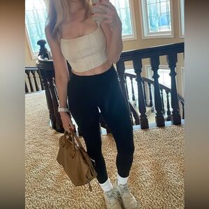 Fp Movement What a Feeling Bustier Sports bra crop top size small